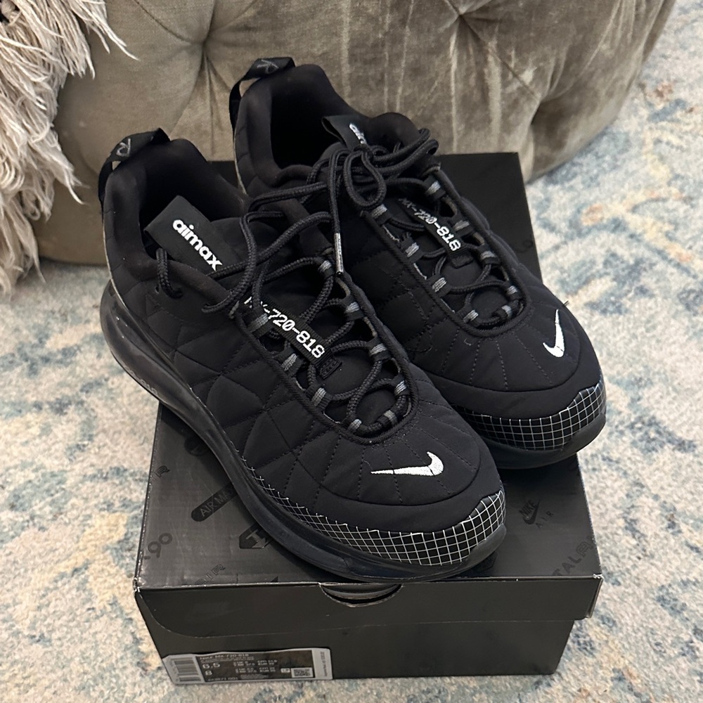 Nike Air Max 720-818 Black Sneakers